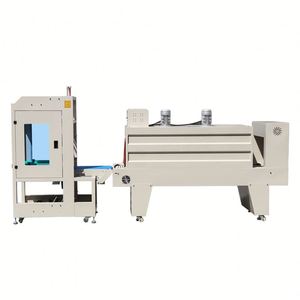 Machine d'emballage sous film thermorétractable entièrement automatique pour boissons, verre, eau, aliments, cartons en mousse, machine à manchons en film PE - Product Image 5