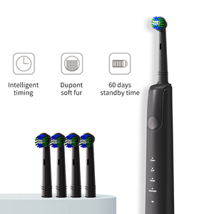 Nuovo portatile Ipx7 impermeabile testa rotonda adulto spazzolino elettrico rotante compatibile con <span class=keywords><strong>B</strong></span> orale - Product Image 6