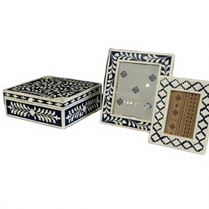 TAQI CRAFT INTERNATIONAL Eco-Friendly Handmade Modern Bone Inlay Mother Pearl Photo <b>Frame</b> Customized Shape Durable Tabletop - Product Image 5