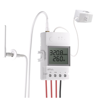 Compteur d'énergie intelligent Aismartlink Sonoff POWCT : surveillance de l'énergie, protection contre les surcharges, écran LCD, fonctionne avec Alexa/Google Home