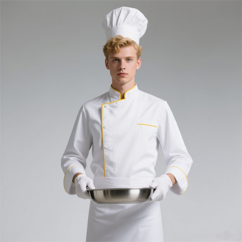 Executive Chef Coat Tailored Fit Polished
