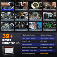 For LAUNCH X431 IMMO Elite Universal Auto Scan Machine for Cars Trucks Key Programmer 33 Resets Newest Software Version 2 Year