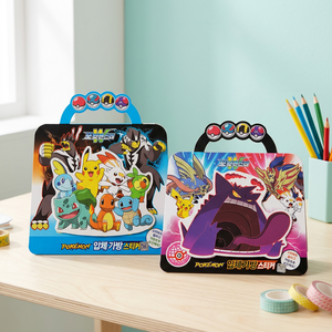 Pegatinas 3D de PVC de Pokémon Coreano para Bolsos, Decoración Gigantamax para Mochilas Infantiles, Papelería de Anime, Burbujas Bonitas, Venta al Por Mayor - Product Image 3