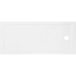 Piatto Doccia in ABS 160x70 cm H.4 con Scarico per Uso Bagno - Product Image 1