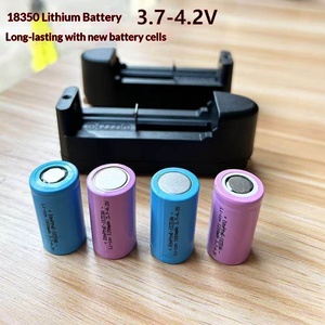 แบตเตอรี่ลิเธียม 18350 3.7V สำหรับไฟฉาย เครื่องปั่นน้ำผลไม้ แก้วเชคเกอร์ แปรงสีฟันไฟฟ้า - Product Image 5