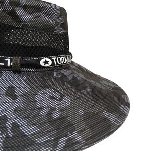 Adjustable Camouflage Safari Bucket <strong>Boonie</strong> Hat Summer Men Mesh Breathable Sun Protection Windproof Cycling Casual Fishing Hiking - Product Image 5