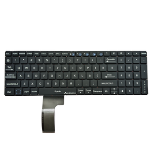 Teclado Italiano de Letras Grandes para Portátil K762 K3259 KY347-1 K3259 Teclast Tbolt 10 DG Taclast F15, Nuevo, Negro - Product Image 1