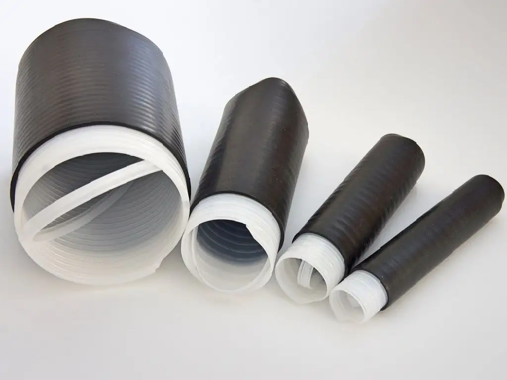 Flexible Cable Sleeve DEEM Black Color Flexible Cold Shrinkable Sleeving Cold Shrink Tube For Cable Insulation And Protection