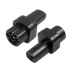 Conectores OEM para Vehículos Eléctricos, Nuevo Adaptador de CA Tipo 2/Tipo 1 a Tesla NACS, 32A para Automóviles Tesla, Aleación de Cobre Plateado - Product Image 5