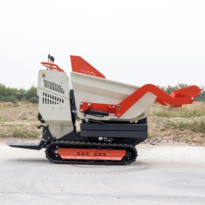 All Terrain <b>Track</b> for 500kg Mini Dumper Small Hydraulic Dump Truck Gasoline Powered Crawler PLC Gear <b>Pump</b> - Product Image 3