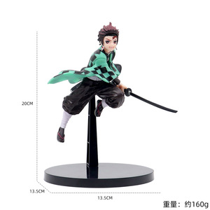 Estatuilla de 6 estilos, estatuas Demon Slayer Kimetsu no Yaiba Battle Kamado Nezuko Kamado Tanjirou Kanroji <span class=keywords><strong>Mitsuri</strong></span>, <span class=keywords><strong>figura</strong></span> de Anime de PVC - Product Image 6