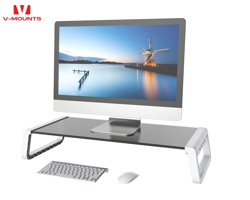 V mounts Dual Monitor Mount Desk