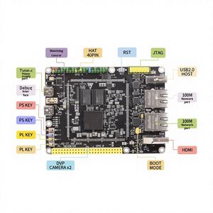Plateforme de développement de vision industrielle et de calcul par périphéries ZYNQ 7010 Industrial Stamp Board XA 7Z020 ARM+FPGA - Product Image 2