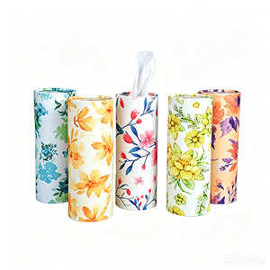 Venta al por mayor de fábrica: Soporte personalizado ecológico para pañuelos de coche, tubos de pañuelos de viaje para coche, contenedor de caja de pañuelos hechos de pulpa de madera virgen - Product Image 1