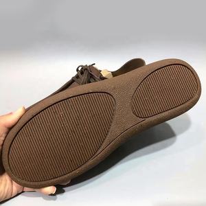 <span class=keywords><strong>Scarpe</strong></span> <span class=keywords><strong>da</strong></span> Uomo Casual di Alta Qualità, Stile Retrò Evergreen, Traspiranti, Alla Moda, con Lacci, in Pelle Nubuck Marrone, Modello Platform Boat Shoes - Product Image 6
