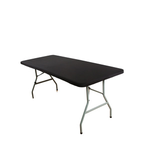 Nappe <span class=keywords><strong>de</strong></span> pique-nique en spandex, housses <span class=keywords><strong>de</strong></span> table élastiques ajustées pour tables rectangulaires <span class=keywords><strong>de</strong></span> 6 pieds, <span class=keywords><strong>housse</strong></span> <span class=keywords><strong>de</strong></span> table <span class=keywords><strong>de</strong></span> patio extensible et lavable pour les fêtes - Product Image 5