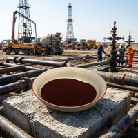 Poudre SAF de qualité supérieure pour la réduction de la résistance au dragage dans le cimentage de puits pétroliers, utilisée pour la construction en béton et le cimentage de puits pétroliers