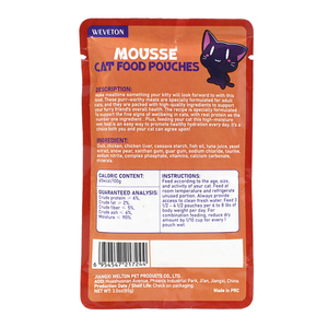 Aliments de base crémeux pour chat de haute qualité Ingrédients sains naturels Nourriture pour chat Léchable Chats de tout âge Nourriture humide Peau brillante et bonne vision - Product Image 5
