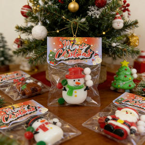 Juguetes Blandos Antiestrés TPR de la Serie Navideña al por Mayor: Santa, Muñeco de Nieve, Reno, Árbol - Regalos Festivos - Product Image 3