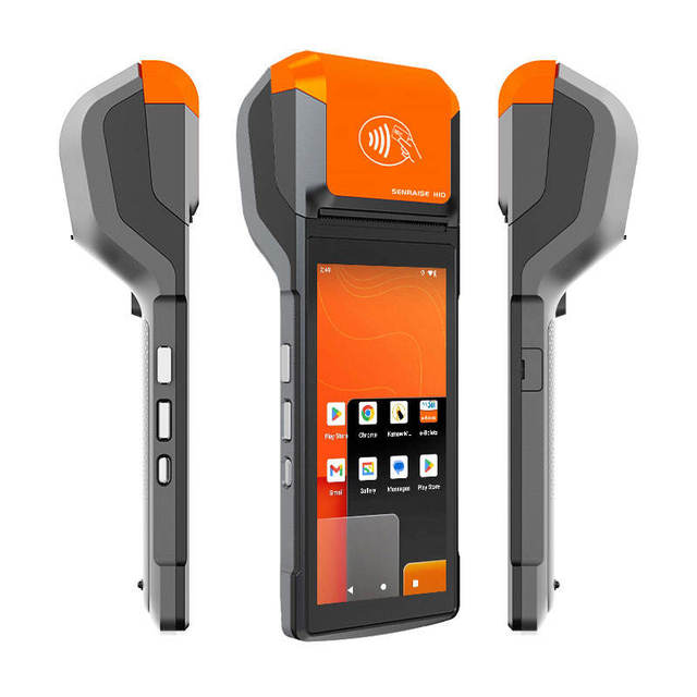 Senraise Pos Terminal 5.5" HD IPS  Machine Source Factory Directly Supply Battery Handheld Pos With Card Reader