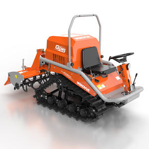 Tracteur diesel Wn-G25 18 kW à chenilles triangulaires, largeur de travail de 1200 mm, rotoculteur à chenilles - Product Image 1