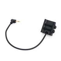Mini interrupteur à bascule en aluminium de 2,5 mm pour lampe torche, accessoires tactiques à télécommande