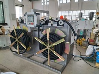 Tuyau d'eau en PVC souple Fosita enrouleur de tuyau d'extrusion ondulé avec moteur Machine à haute efficacité