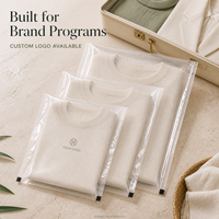 Bolsa de Embalaje de Celofán para Prendas con Logotipo Personalizado, Suministro de Embalaje de Moda al por Mayor, Tamaños y Diseños Personalizados para Marcas de Moda