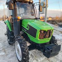 Tracteur agricole d'occasion Deutz Fahr CD704 70 CV 4x4, origine Shandong, certifié, rapport d'inspection vidéo, moteur à engrenages