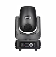 Kleines Licht im Gewicht Mini 230W 250W 275W 295W Beam Moving Head Light mit LED-Ring Doppel prisma für Theater