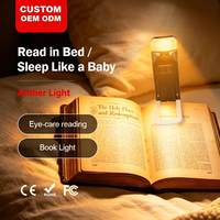 Lampe de lecture portable avec logo personnalisé, bras réglable, lumière LED pour la lecture nocturne dans la chambre et l'utilisation sur le bureau