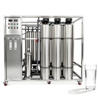 Équipement de traitement par osmose inverse industrielle, machine à eau pure, machine de filtration et de déionisation d'eau commerciale