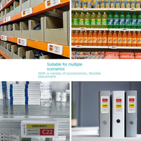 Etiqueta de Precio Digital de Cuatro Colores de 2.13 Pulgadas, Sistema de Etiquetas Electrónicas para Estantes de Supermercado, Gran Venta 2026