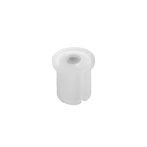 Furniture Hinge 4mm Pre Embedded Polyethylene <b>Rubber</b> <b>Plug</b> White Durable Furniture Connectors - Product Image 1