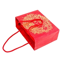 Sacs en papier personnalisés, sac cadeau, sac de luxe personnalisé, imprimé en couleur, laminé avec des poignées en corde de coton pour les huiles essentielles, les soins de la peau