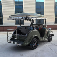 Autobús Turístico Eléctrico Clásico Vintage de 5 Plazas, Coches Turísticos Retro para Adultos, Transporte Especial Automático, Coche Antiguo
