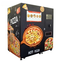 Distributeur automatique entièrement automatique Fournisseur Automates à pizza Distributeur intelligent Distributeur automatique de pizza pour fast-food