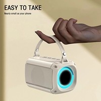 Reproductor de Música Portátil con 4 Voces Mágicas y Luces LED de Colores, Juguete Infantil, Mini Máquina de Karaoke