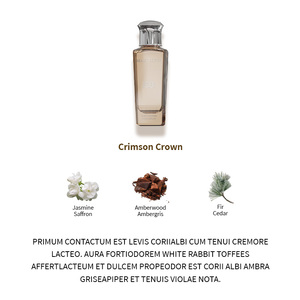 Perfume BEAUT LOVER Crimson Crown EDP, Aroma a Jazmín, Ámbar, Cedro y Notas Amaderadas, Fragancia Duradera para Hombres y Mujeres, Suministro al por Mayor - Product Image 5