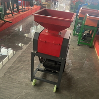 Machine à séparer les grains de blé et de maïs à vente chaude, broyeur de grains fourragers avec broyeur à engrenages, floconneur de grains pour l'alimentation animale