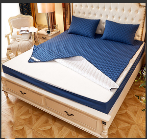 Sábana acolchada impermeable, <span class=keywords><strong>funda</strong></span> protectora de colchón, colcha fija, <span class=keywords><strong>funda</strong></span> de cama ajustada con <span class=keywords><strong>cremallera</strong></span> - Product Image 5