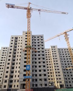 Prix chaud 10t construction flattop grue à tour grue à tour d'<span class=keywords><strong>occasion</strong></span> - Product Image 3