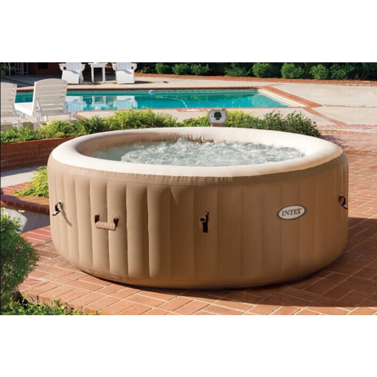 Большая надувная ванна для взрослых, портативная пластиковая Ванна для спа