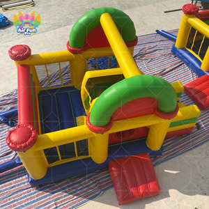 Toboggan gonflable <span class=keywords><strong>pour</strong></span> videur combo <span class=keywords><strong>ballon</strong></span> sautant château gonflable toboggan maison de rebond PVC écologique <span class=keywords><strong>pour</strong></span> enfants adultes - Product Image 6