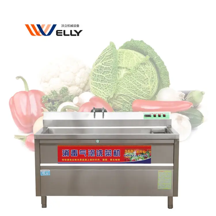 Time saving industrial fruit vegetable chaylte vine wild celery herb washing machine for dining-room use