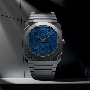 Top Luxury Gift <b>Box</b> Watch Ultra-thin <b>Large</b> Dial Quartz Watch Men's Business Watch Waterproof High-quality Brand Watch <b>Plastic</b> - Product Image 2