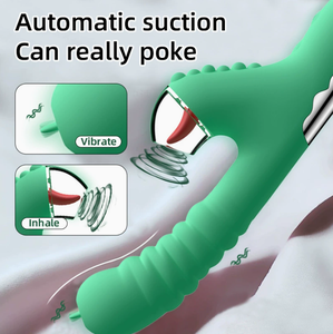<span class=keywords><strong>Vibratore</strong></span> a Forma di Piccolo Dinosauro con Lingua Retrattile per Donne, Potente Sex Toy con Vibrazione Intensa, Masturbatore Clitorideo - Product Image 1
