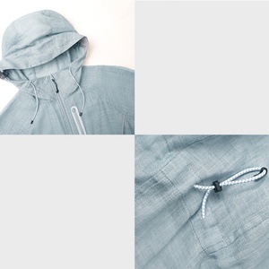 Women's Lightweight Quick Dry UV Protection Set-Outdoor Cotton Linen Fabric with UPF50 <b>Sunscreen</b> for Southeast Asia - Product Image 5