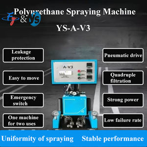 Máquina de Espumado de Poliuretano YS, Máquina de Pulverización de Poliurea, Equipo de Espumado de PU, Aislamiento para Cámaras Frigoríficas, Pulverizador de Riego para Jardín - Product Image 4