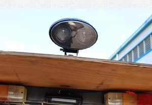 Feu de sécurité <span class=keywords><strong>super</strong></span> concentré à double point rouge pour chariots élévateurs industriels – Signalisation de sécurité pour chariots élévateurs - Product Image 2